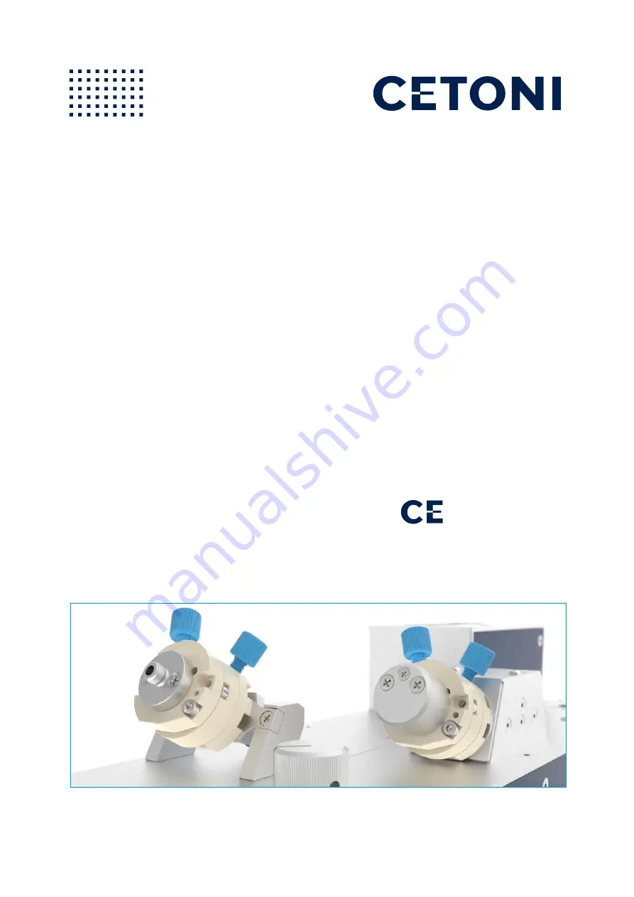 cetoni Qmix L Hardware Manual Download Page 1