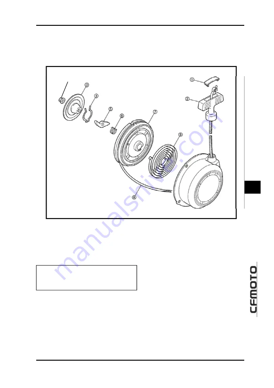 CF MOTO CF500-5B 2009 Service Manual Download Page 148