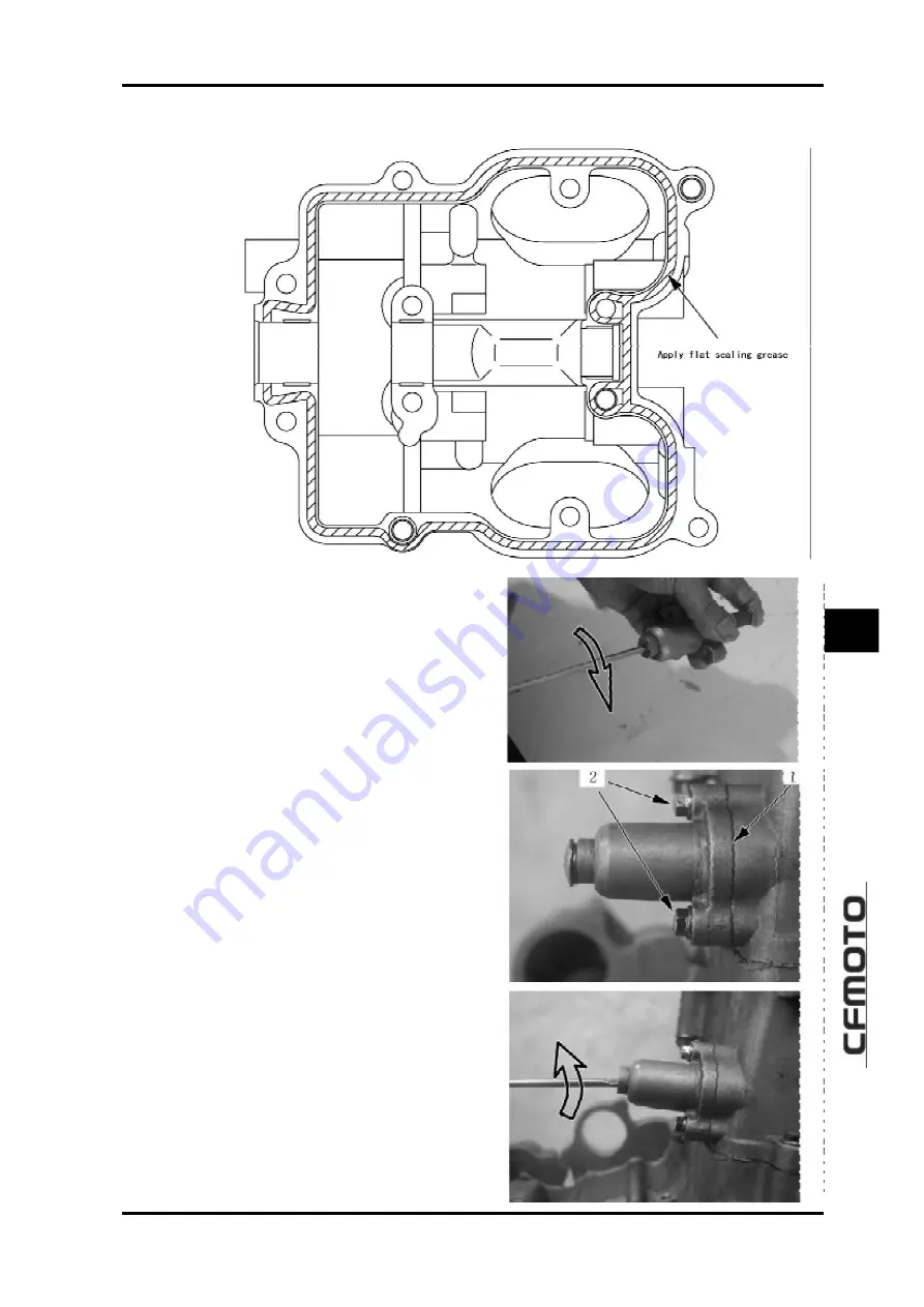 CF MOTO CF500-5B 2009 Service Manual Download Page 166