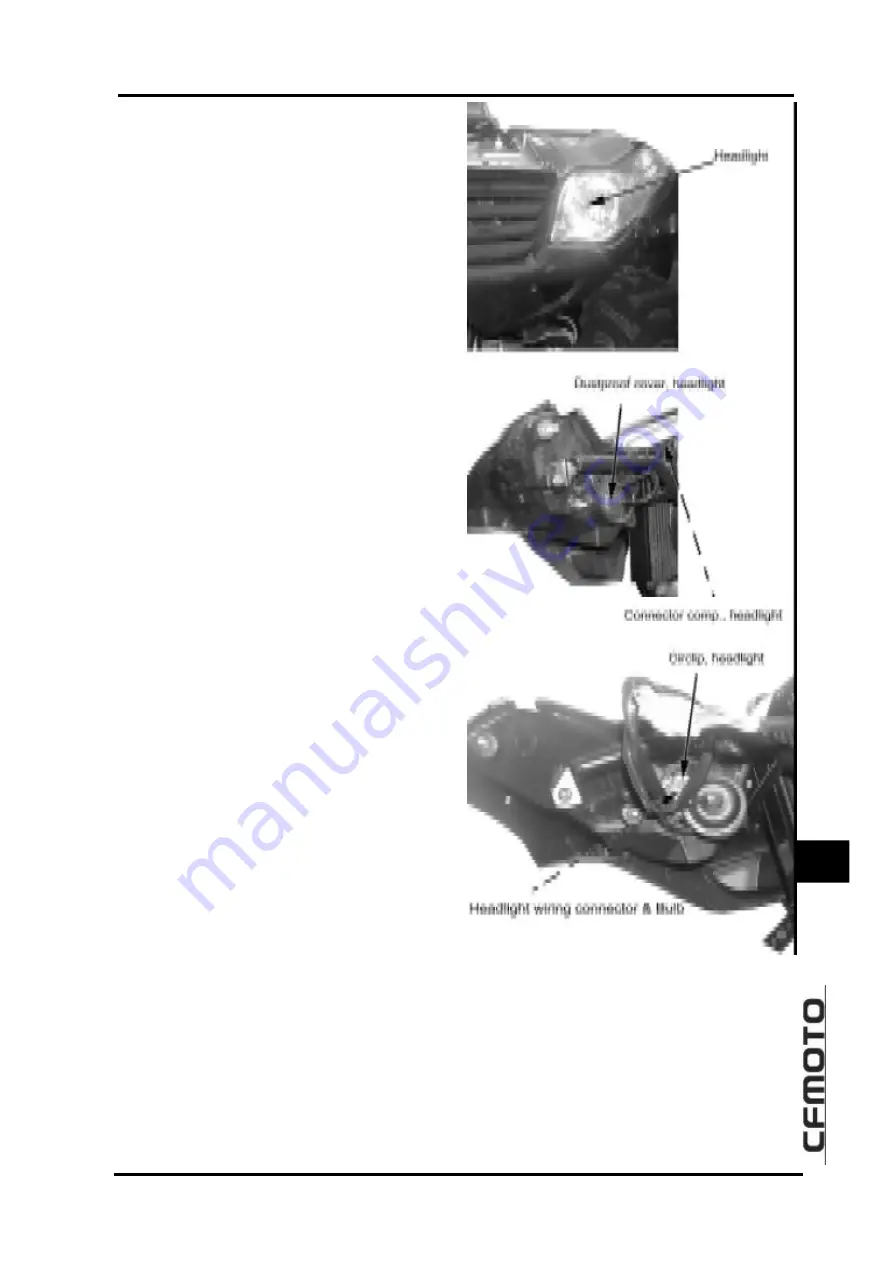 CF MOTO CF500-5B 2009 Service Manual Download Page 239