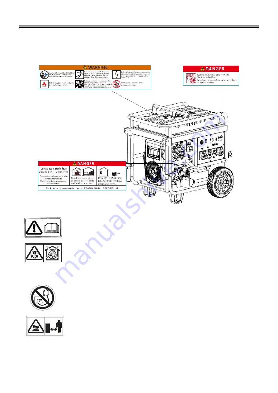 CGM DUAL15000SP Operator'S Manual Download Page 42