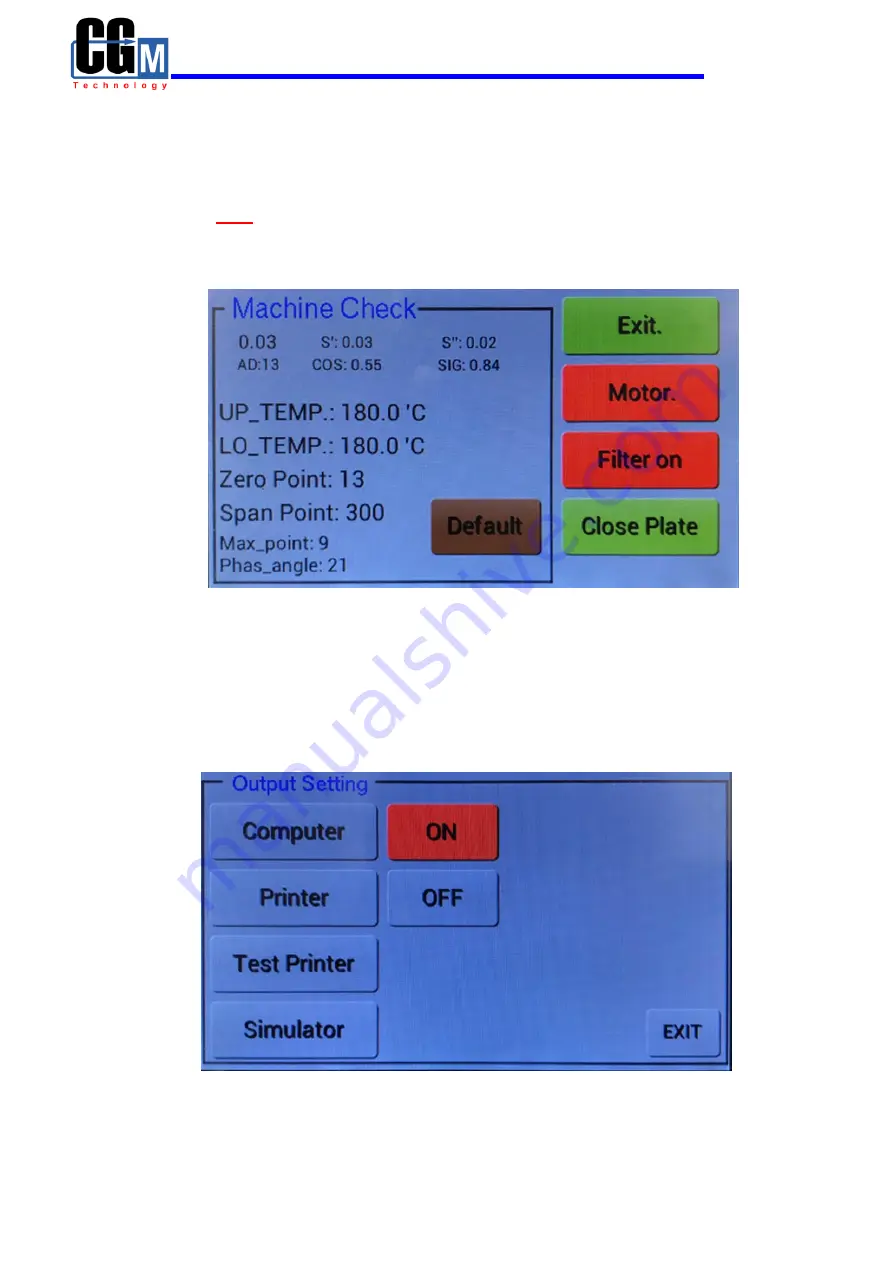 CGM MDR-01 Operation Manual Download Page 18