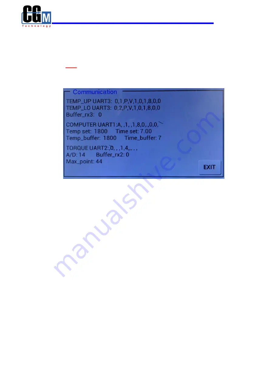 CGM MDR-01 Operation Manual Download Page 19