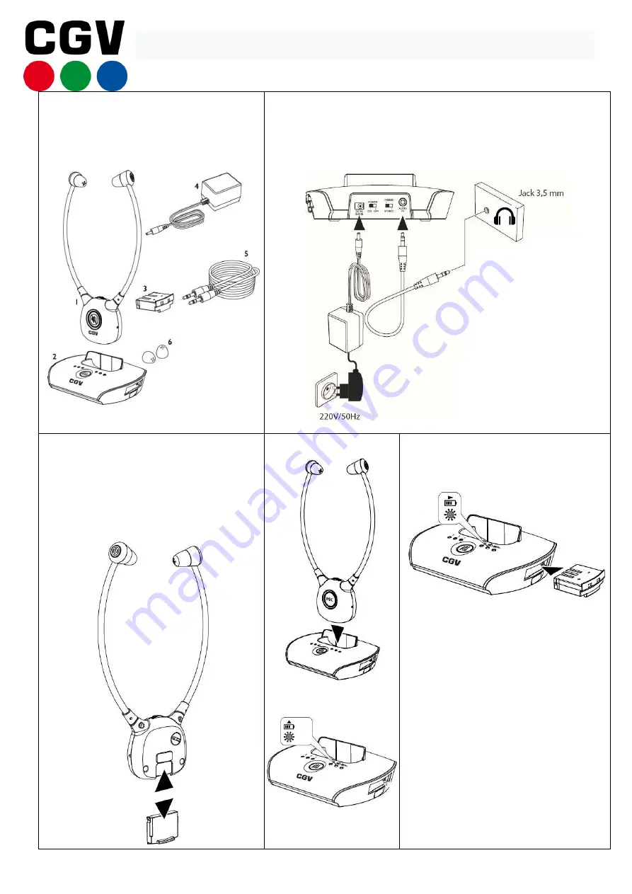 CGV HEL DOLFIN L Quick Start Manual Download Page 1