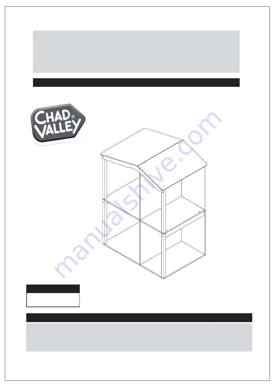 Chad Valley 557-8025 Assembly & User Instructions Download Page 1