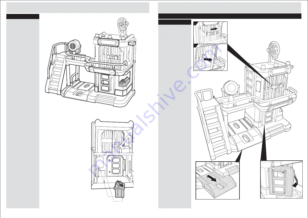 Chad Valley Police Station 521/2453 Assembly & User Instructions Download Page 3