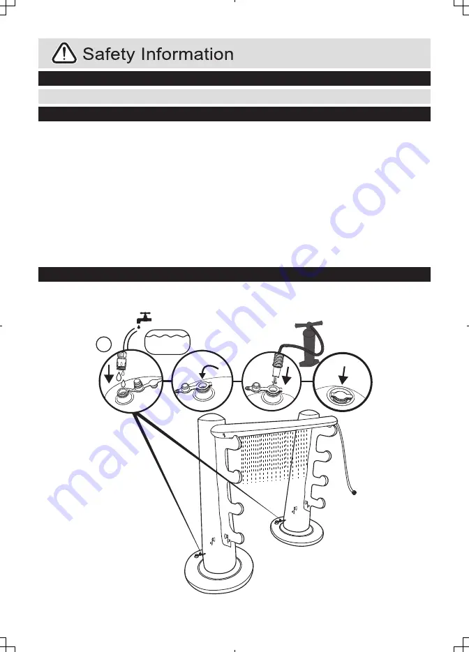 Chad Valley WATER LIMBO Assembly & User Instructions Download Page 3