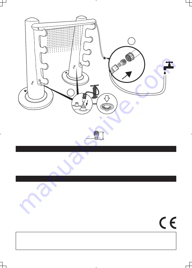 Chad Valley WATER LIMBO Assembly & User Instructions Download Page 4