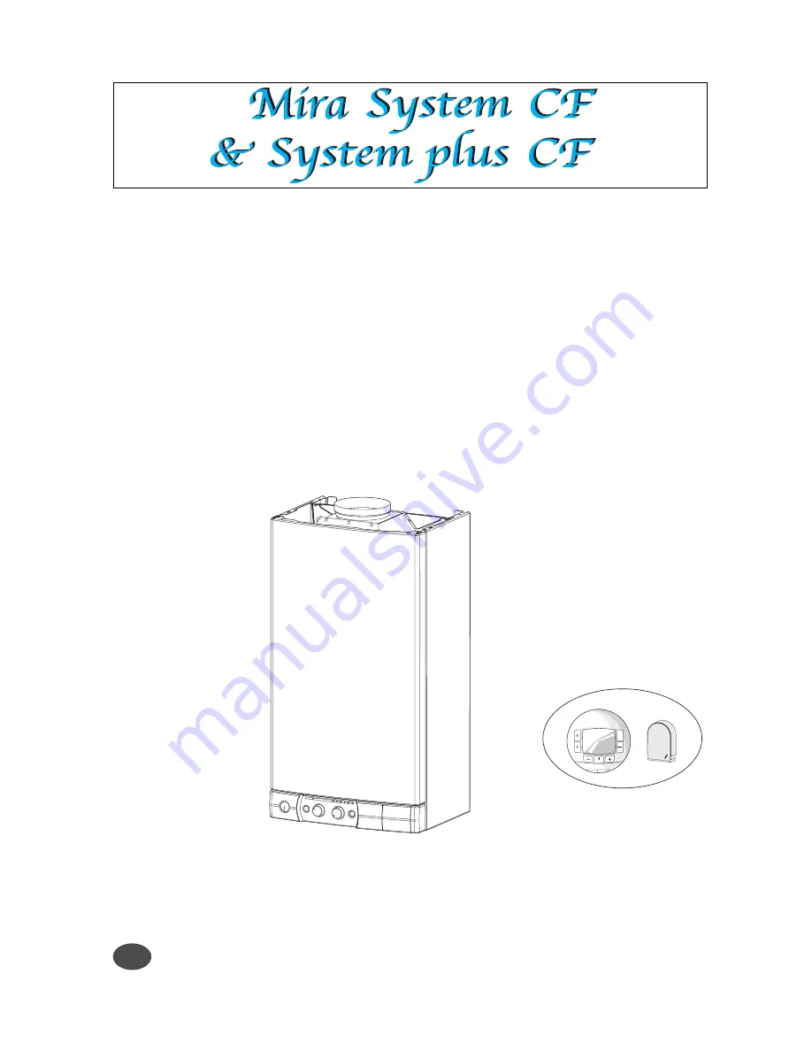 Chaffoteaux & Maury Mira System CF Скачать руководство пользователя страница 1