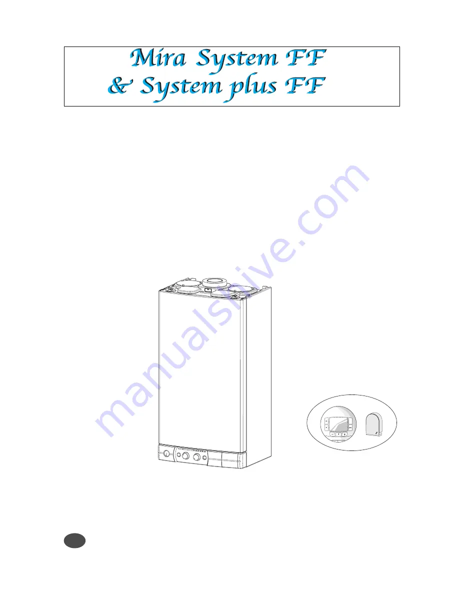 Chaffoteaux & Maury Mira system FF Скачать руководство пользователя страница 1