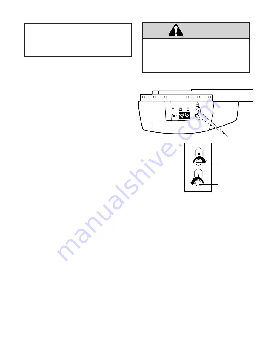 Chamberlain 1000SDR 1/3 HP Owner'S Manual Download Page 24