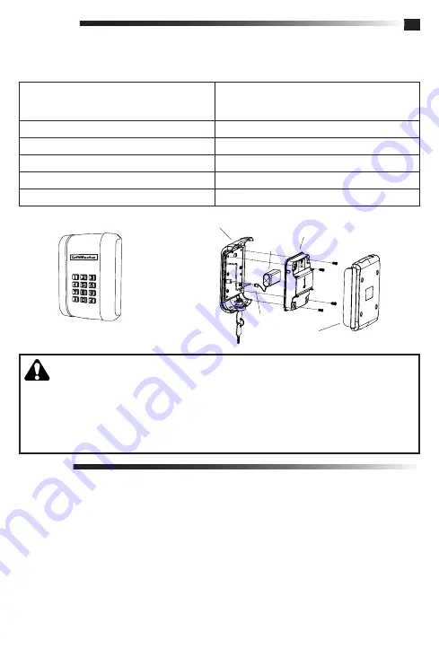 Chamberlain 850EV Manual Download Page 6