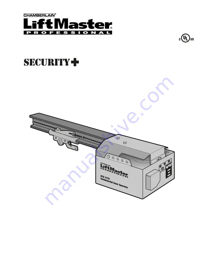 Chamberlain ATS 211X 1/2 HP Скачать руководство пользователя страница 33