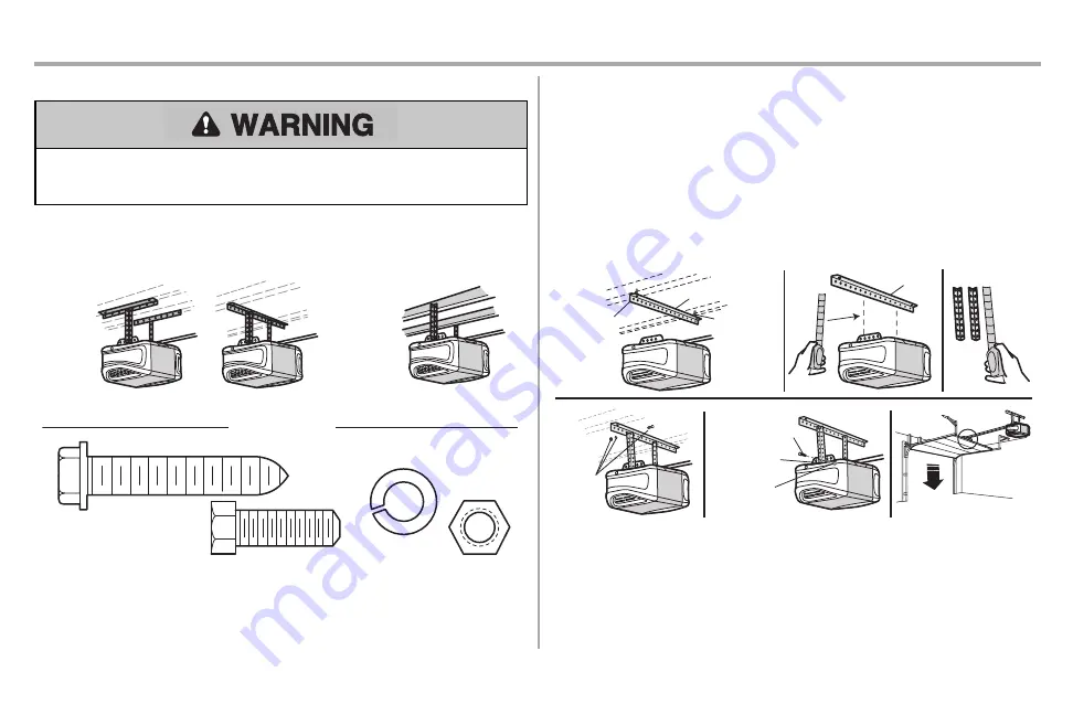 Chamberlain HD520EVP Manual Download Page 15