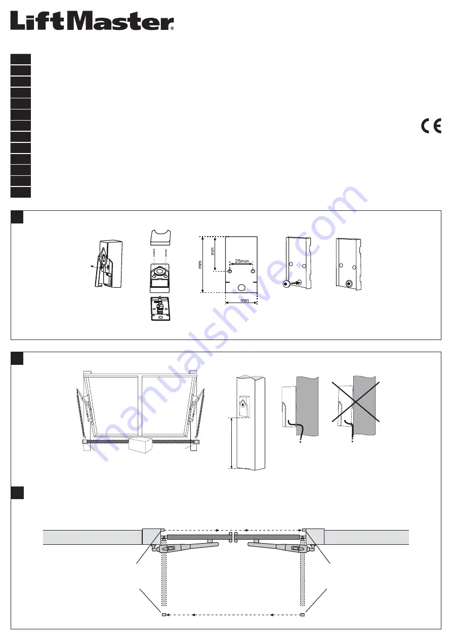 Chamberlain LiftMaster 771EV Manual Download Page 1