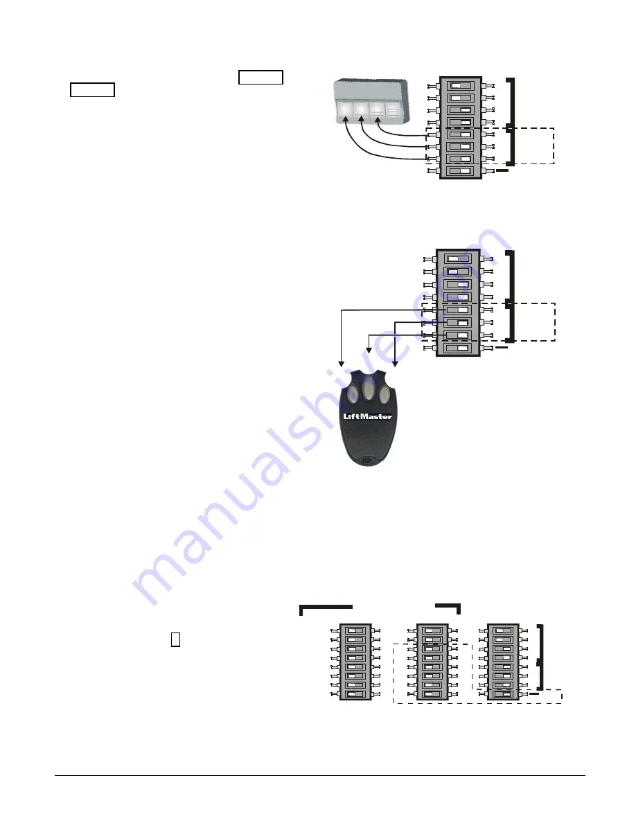 Chamberlain LiftMaster CPT1 Installation And Operation Instructions Manual Download Page 3