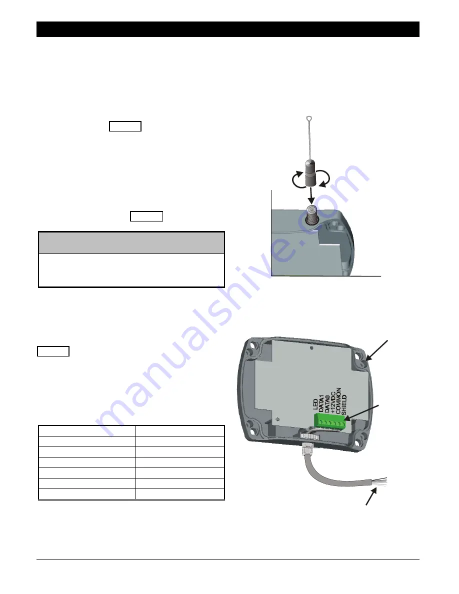 Chamberlain LiftMaster CPT1 Installation And Operation Instructions Manual Download Page 4