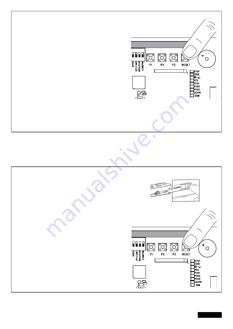 Chamberlain LiftMaster PROFESSIONAL LYN300 Series Instructions Manual Download Page 59