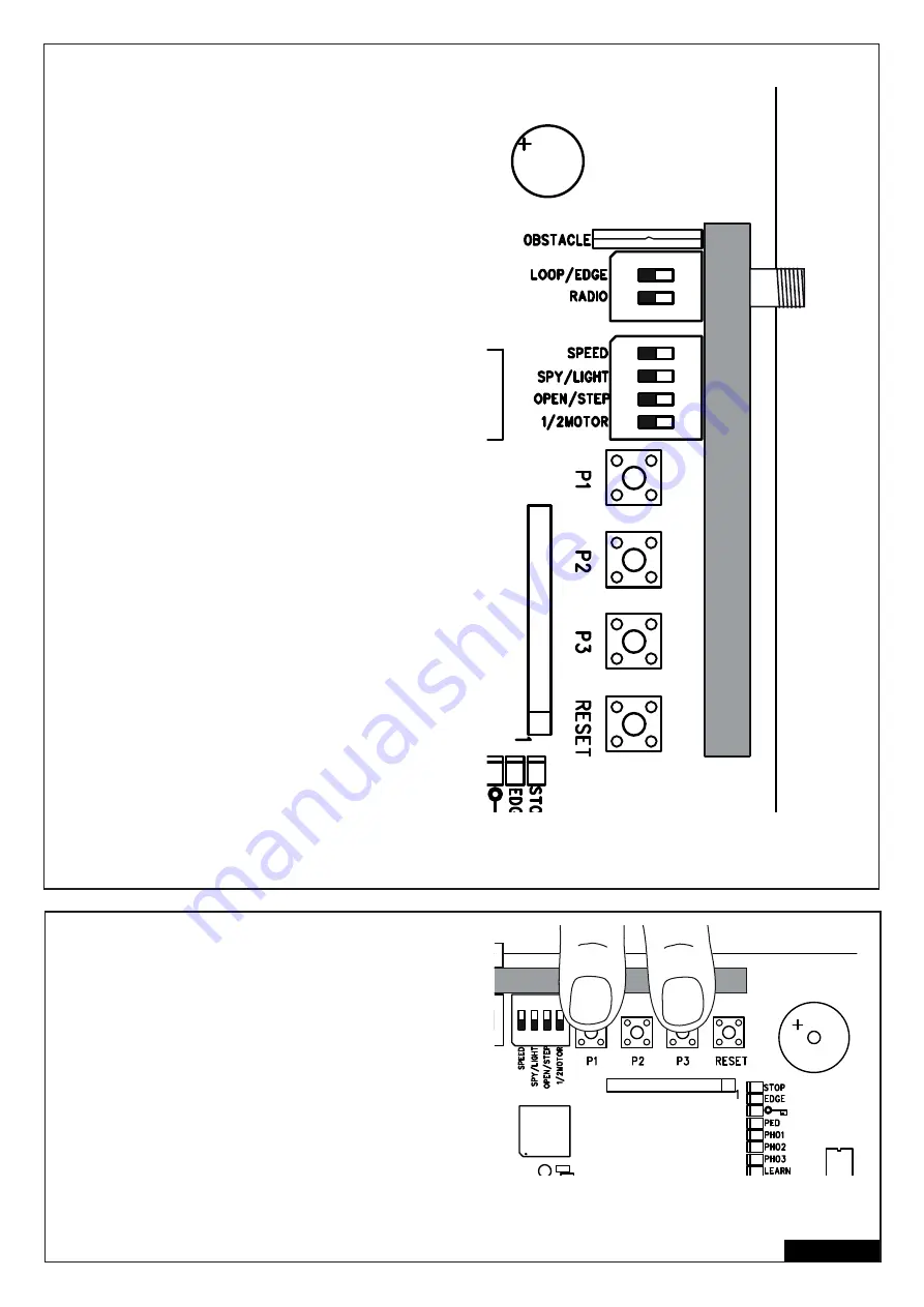 Chamberlain LiftMaster PROFESSIONAL LYN300 Series Instructions Manual Download Page 61