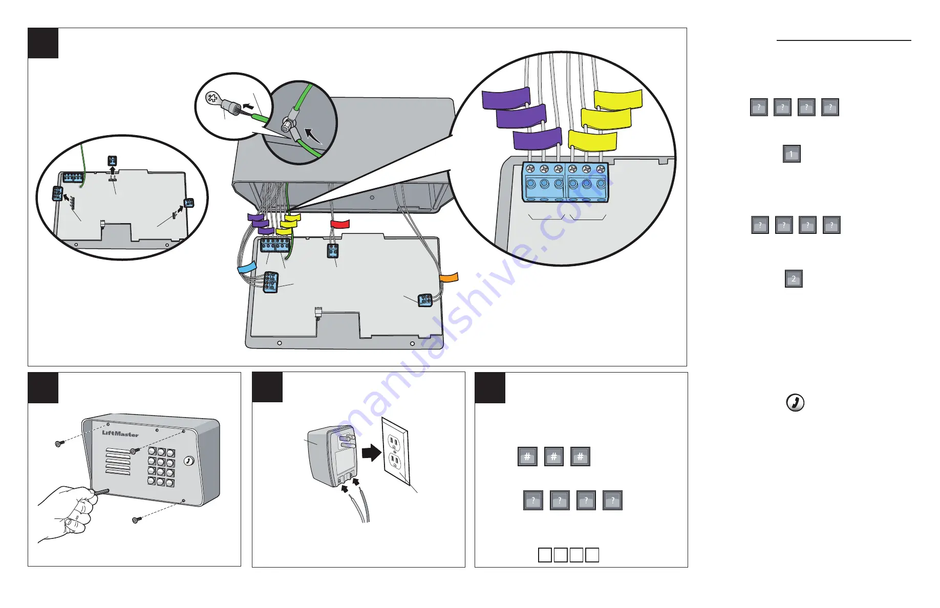 Chamberlain LiftMaster TAC2C Installation Manual Download Page 2