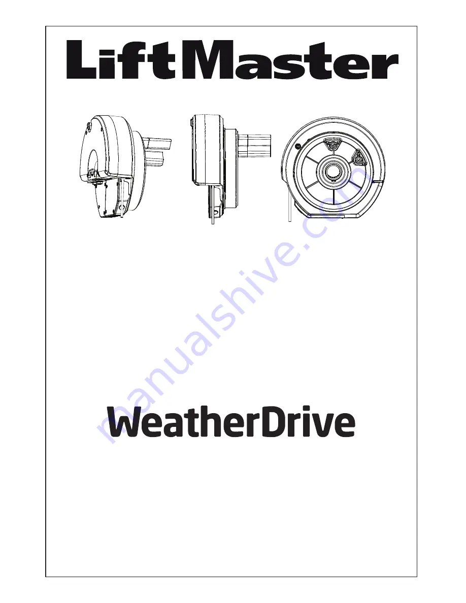 Chamberlain LM550EVGBSA Installation And Operating Instructions Manual Download Page 1