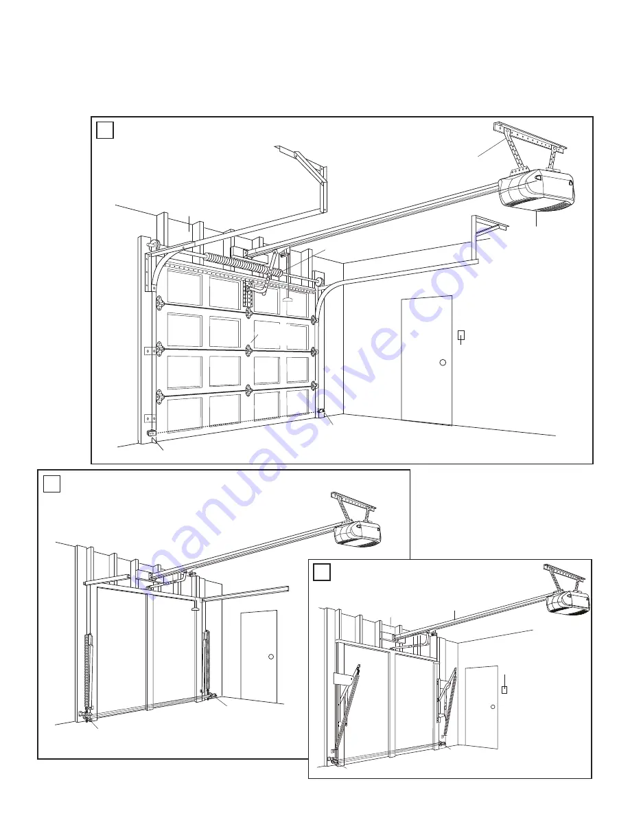 Chamberlain Merlin Whisper Drive MT3850 Installation And Operating Instructions Manual Download Page 4