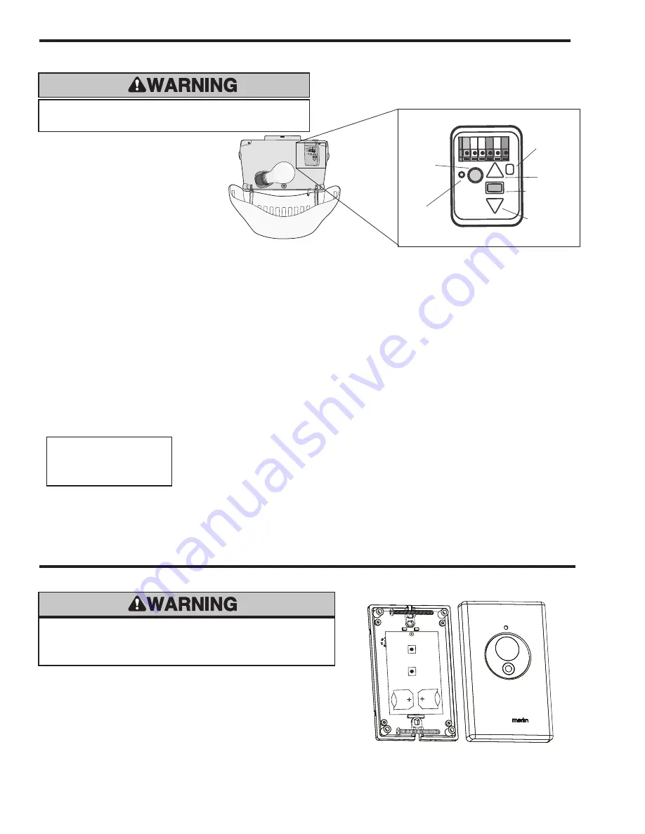 Chamberlain Merlin Whisper Drive MT3850EVO Installation And Operating Instructions Manual Download Page 22