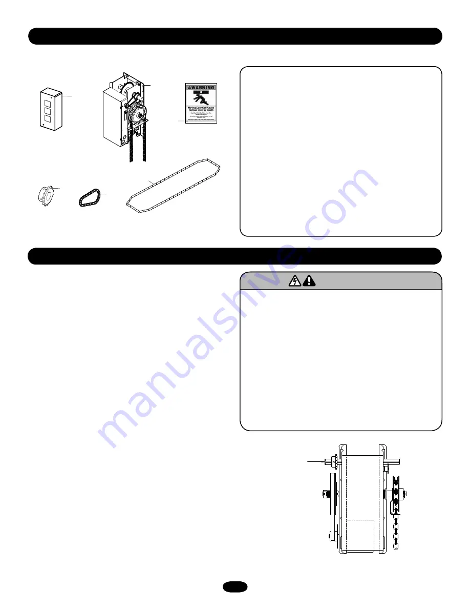 Chamberlain MH Installation Manual Download Page 5