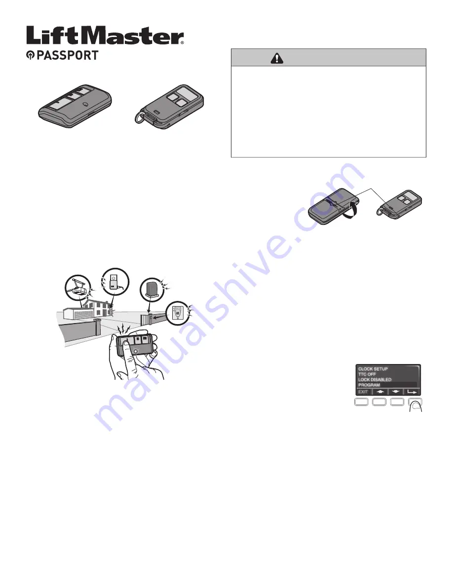 Chamberlain Passport MAX PPV3M Скачать руководство пользователя страница 3