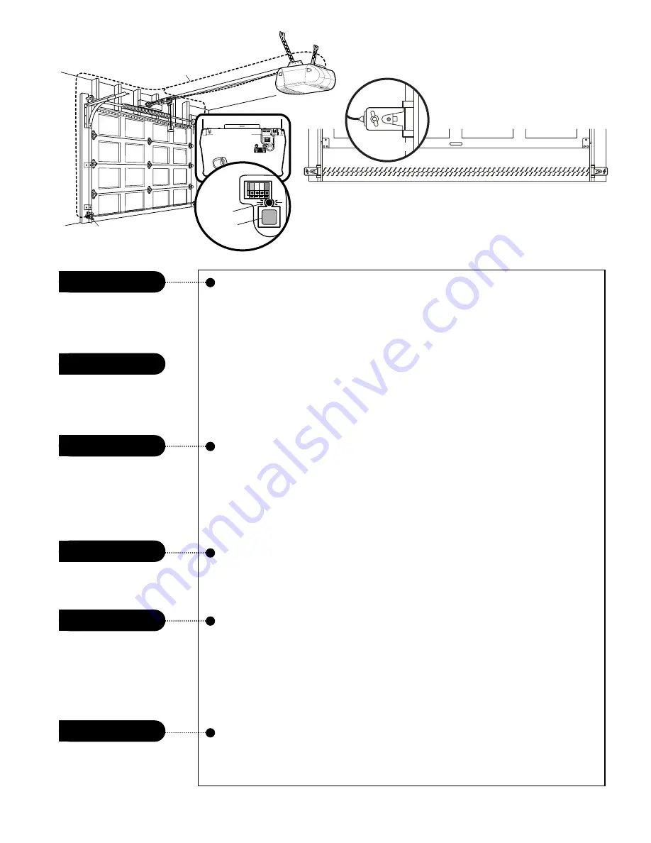 Chamberlain POWER DRIVE 7520D Owner'S Manual Download Page 34