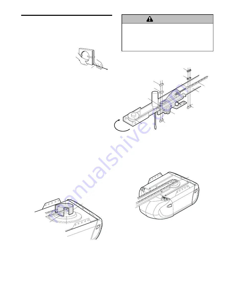 Chamberlain Power Drive Security+ PD612C Owner'S Manual Download Page 10