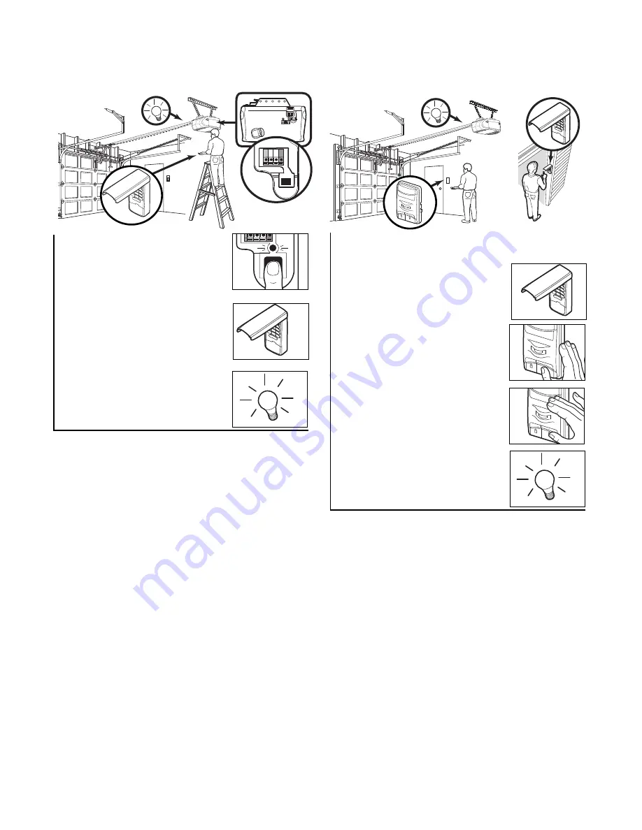 Chamberlain Power Drive Security+ PD752DS Owner'S Manual Download Page 36