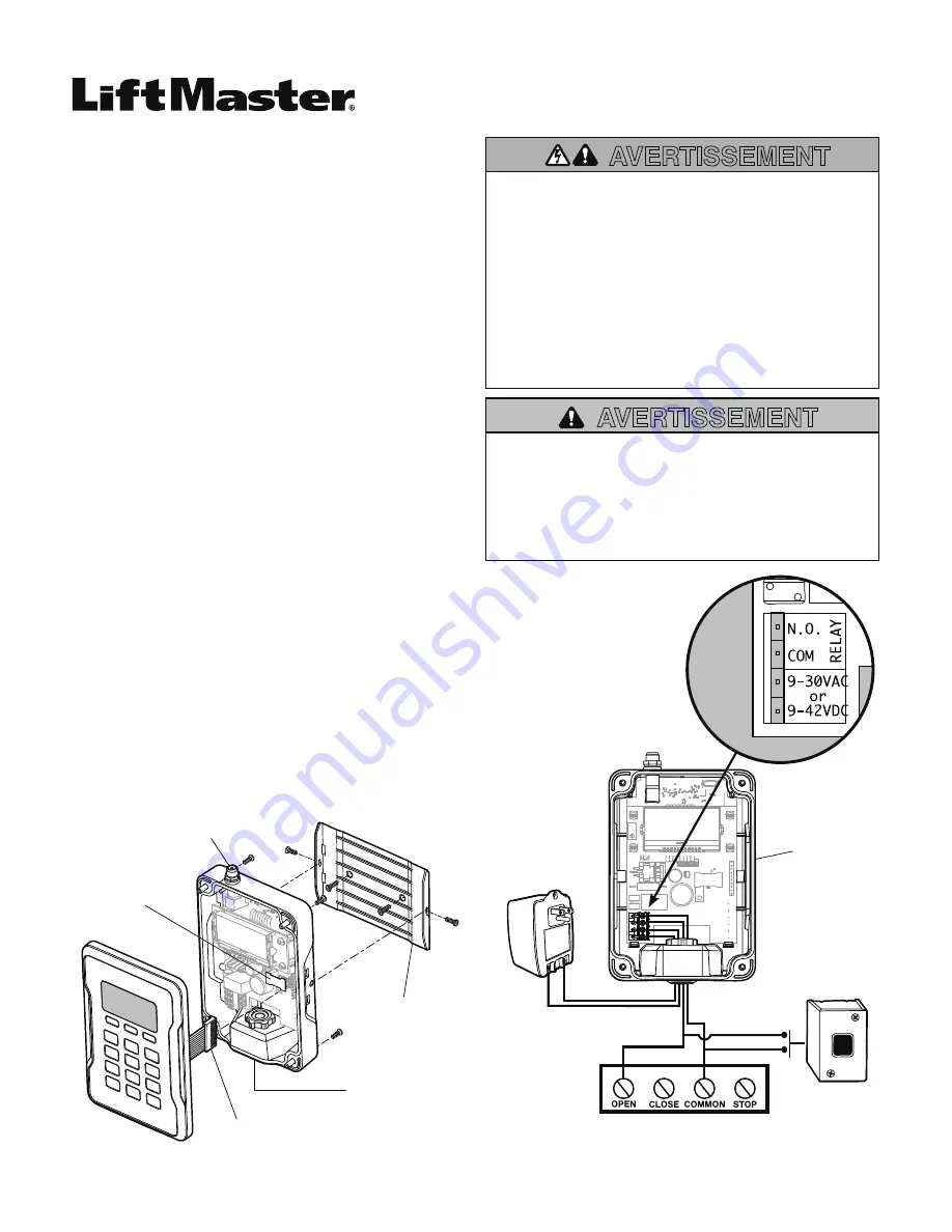 Chamberlain STAR1000 Installation Manual Download Page 5