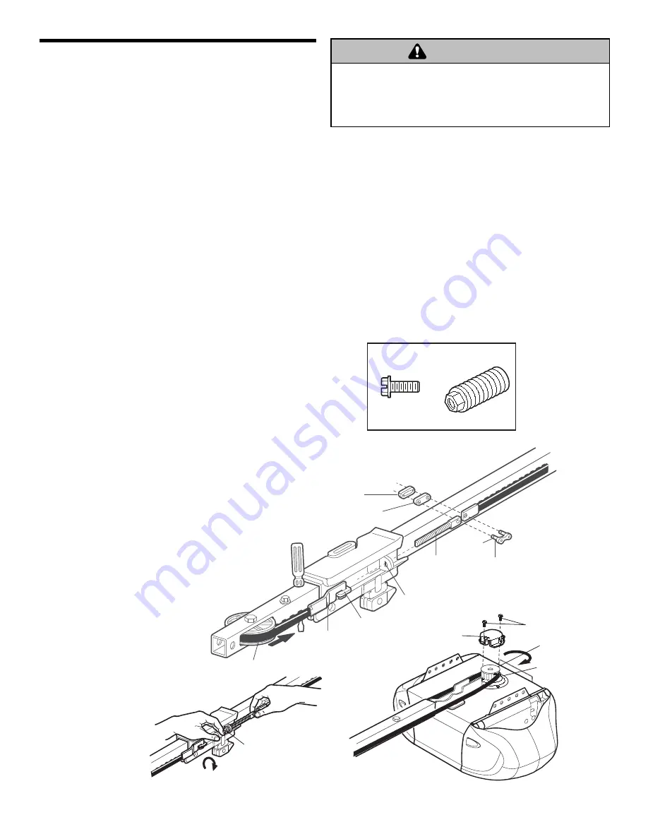 Chamberlain WHISPER DRIVE 248739 Скачать руководство пользователя страница 10