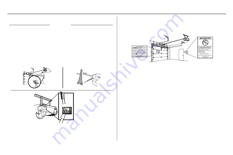 Chamberlain Whisper Drive LW3500 Manual Download Page 22