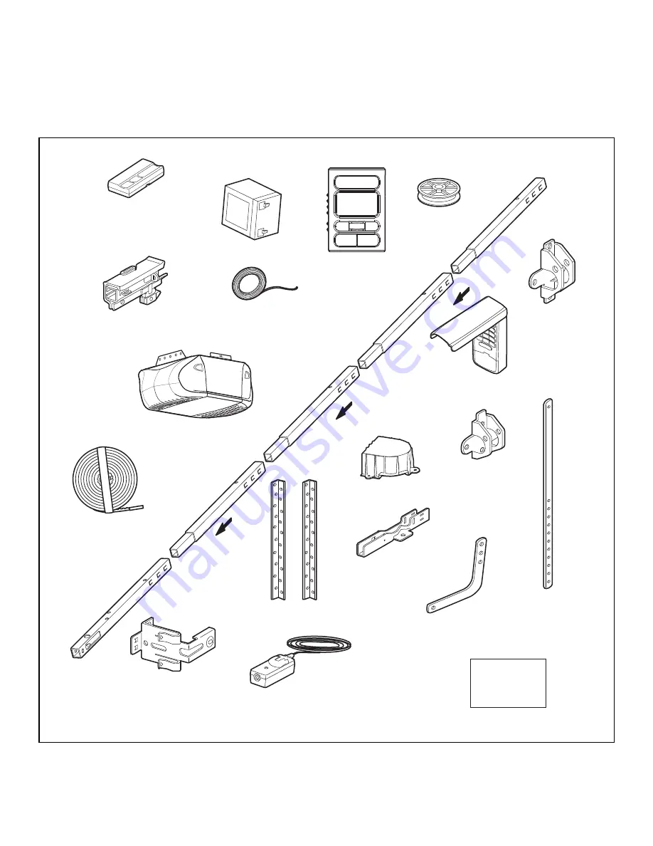 Chamberlain Whisper Drive Security+ HD900D Owner'S Manual Download Page 6