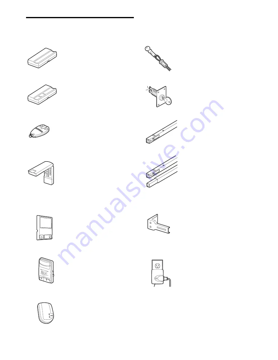 Chamberlain Whisper Drive Security+ WD952KCS Owner'S Manual Download Page 83