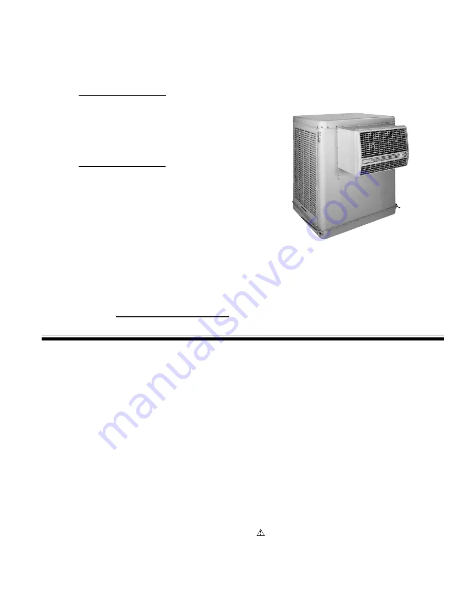 Champion Essick Excel N37W Manual Download Page 1