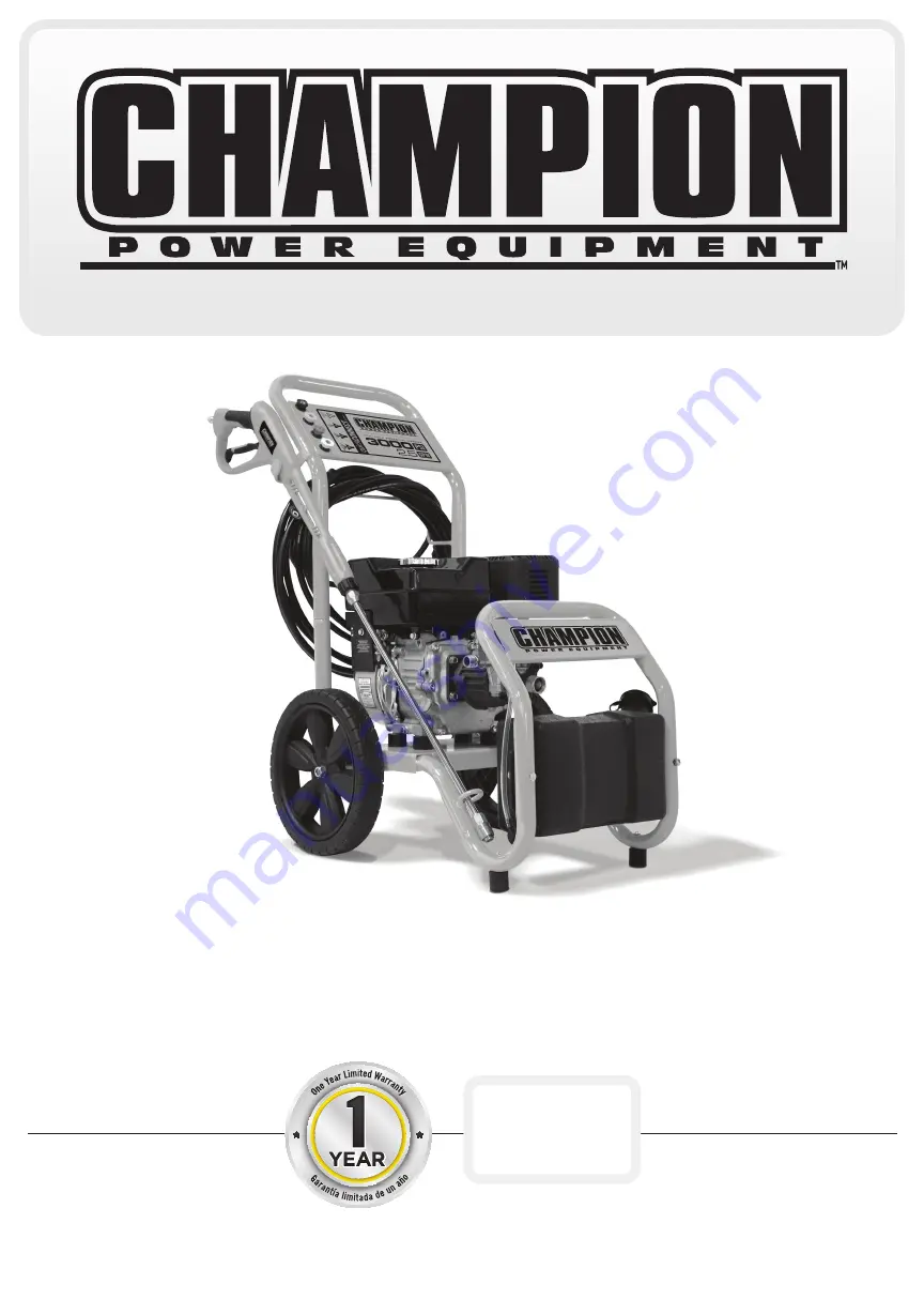 Champion Power Equipment 76520 Owner'S Manual & Operating Instructions Download Page 1