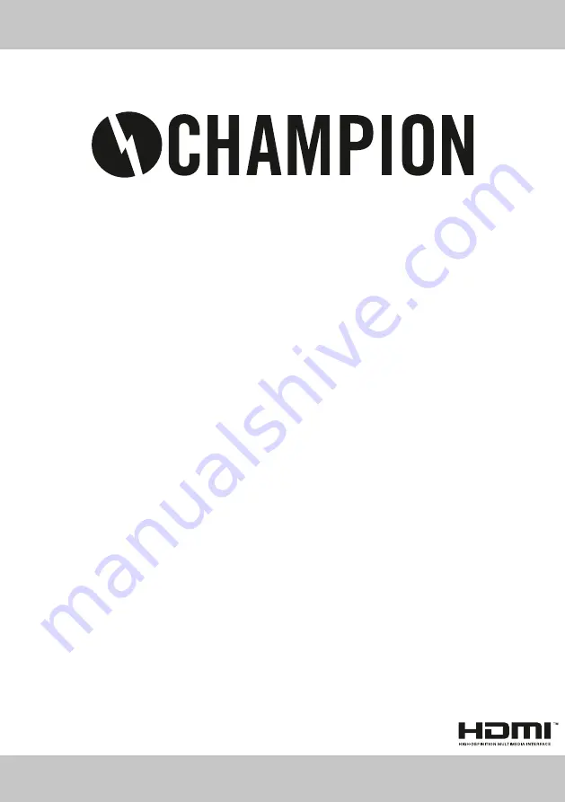 Champion CHLED240W Operating Instructions Manual Download Page 1