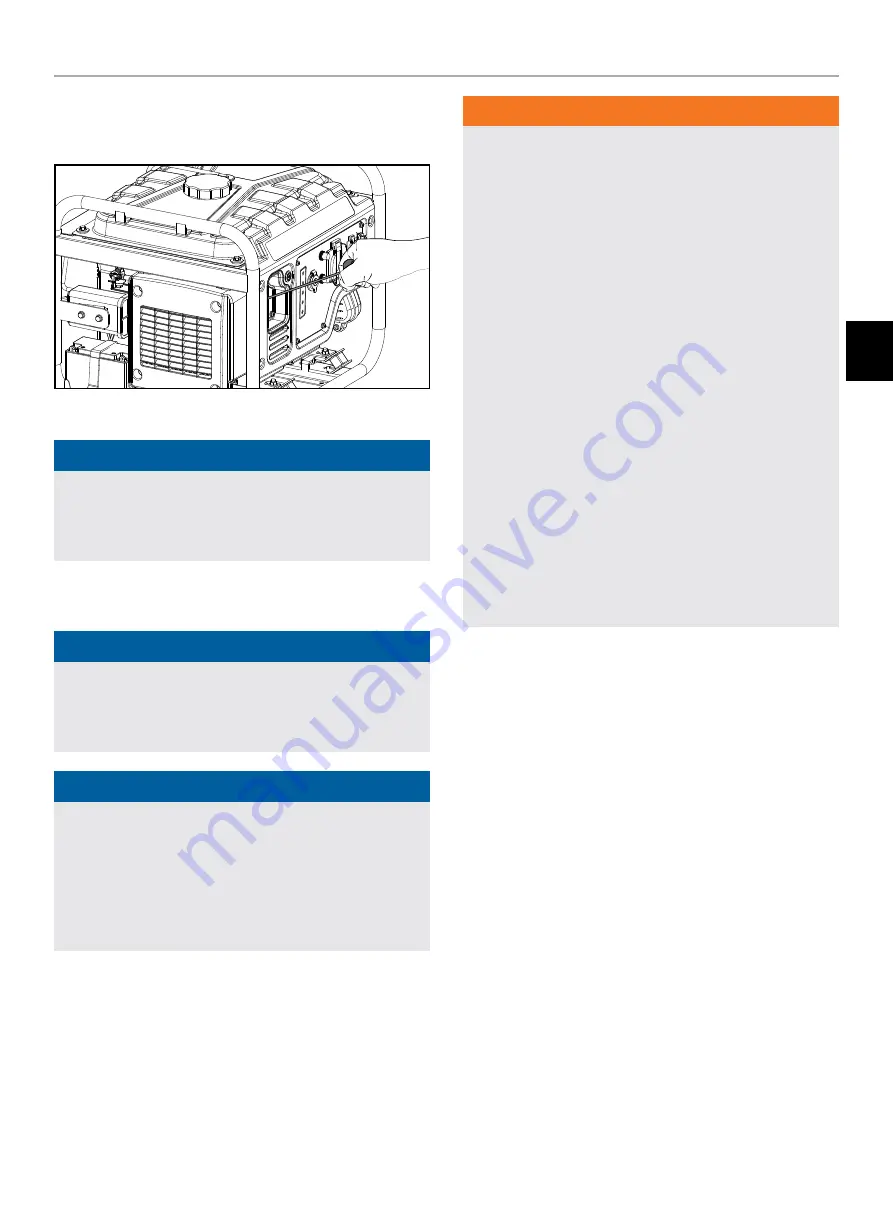 Champion CPG4000DHY-EU Operator'S Manual Download Page 21