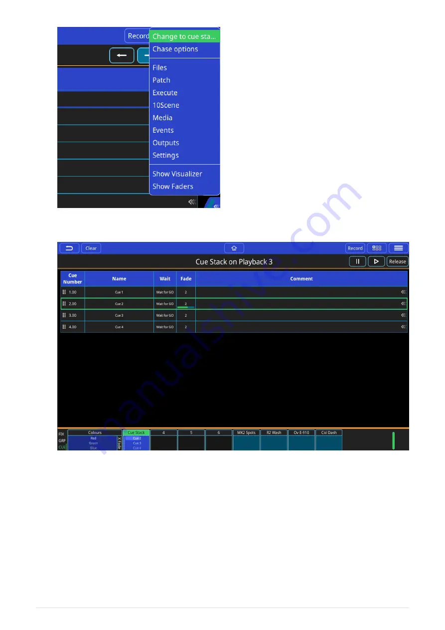 ChamSys QuickQ Manual Download Page 38