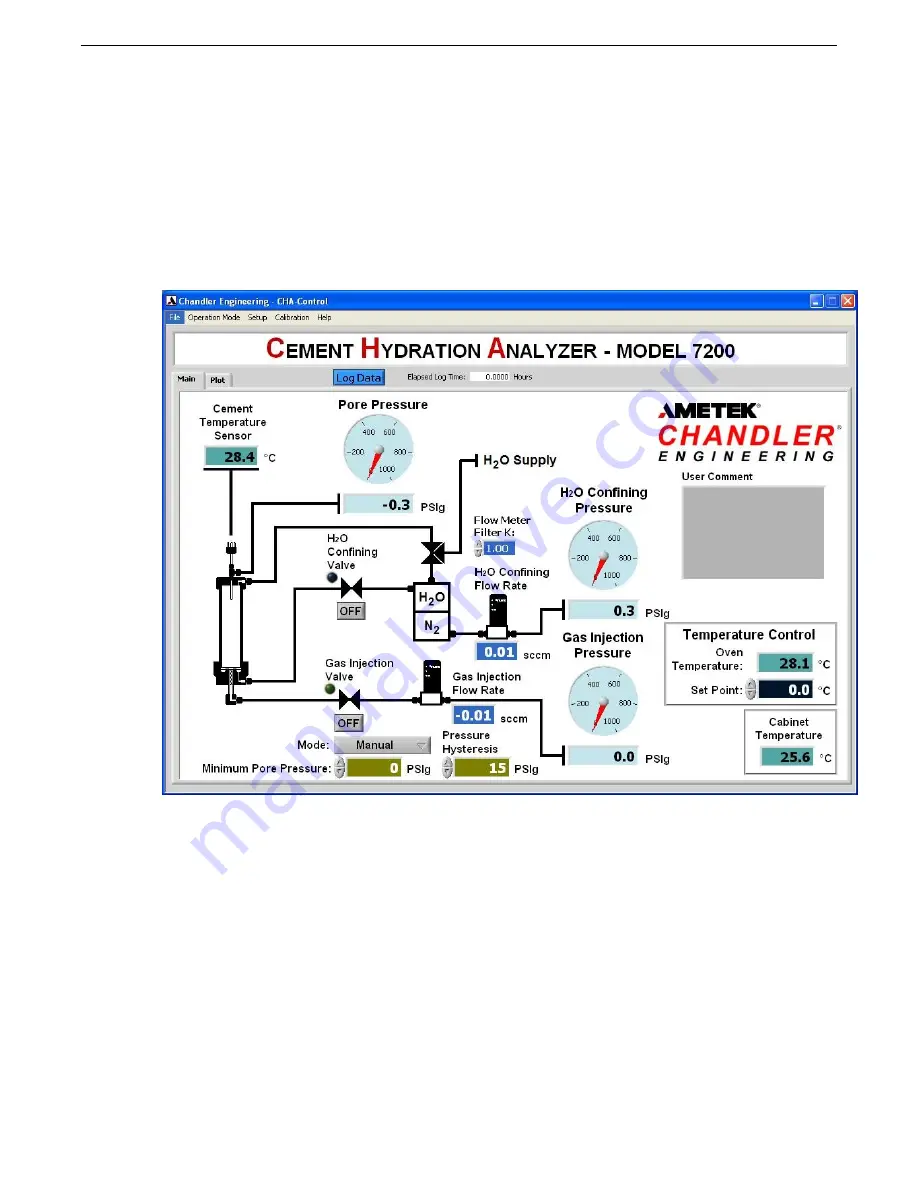 Chandler Engineering AMETEK 7200 Скачать руководство пользователя страница 20