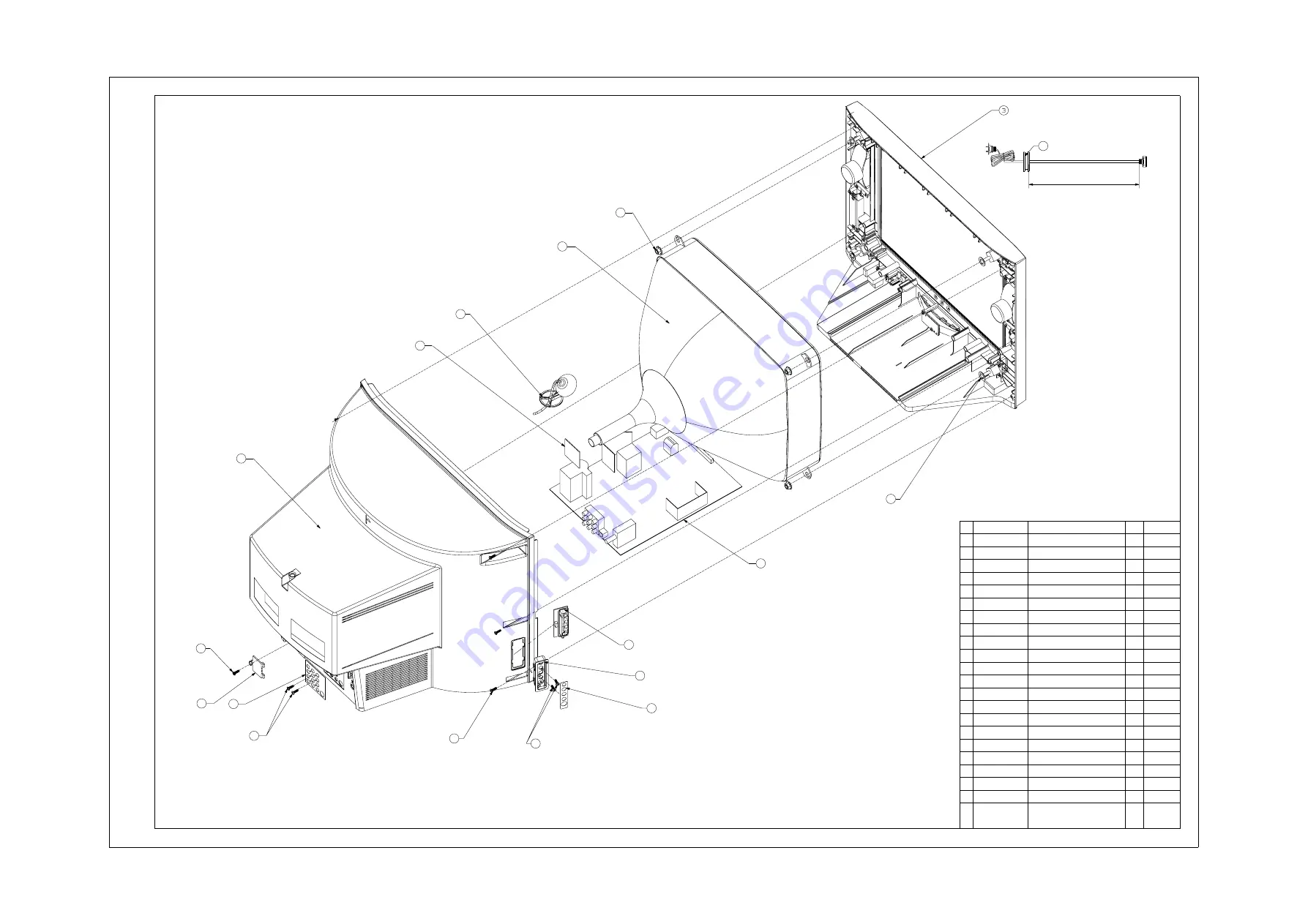 Changhong Electric 21BM91 Service Manual Download Page 57