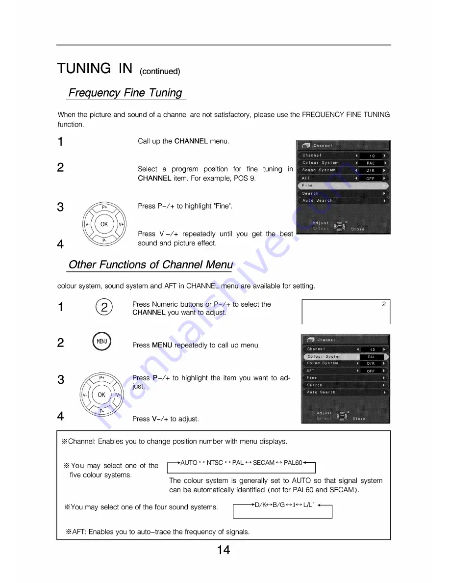 Changhong Electric DLP5131W Operation Manual Download Page 17