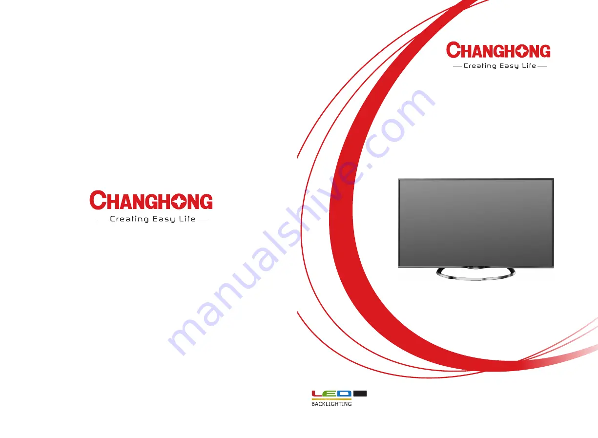 Changhong Electric UD49YC5500UA Operation Manual Download Page 1