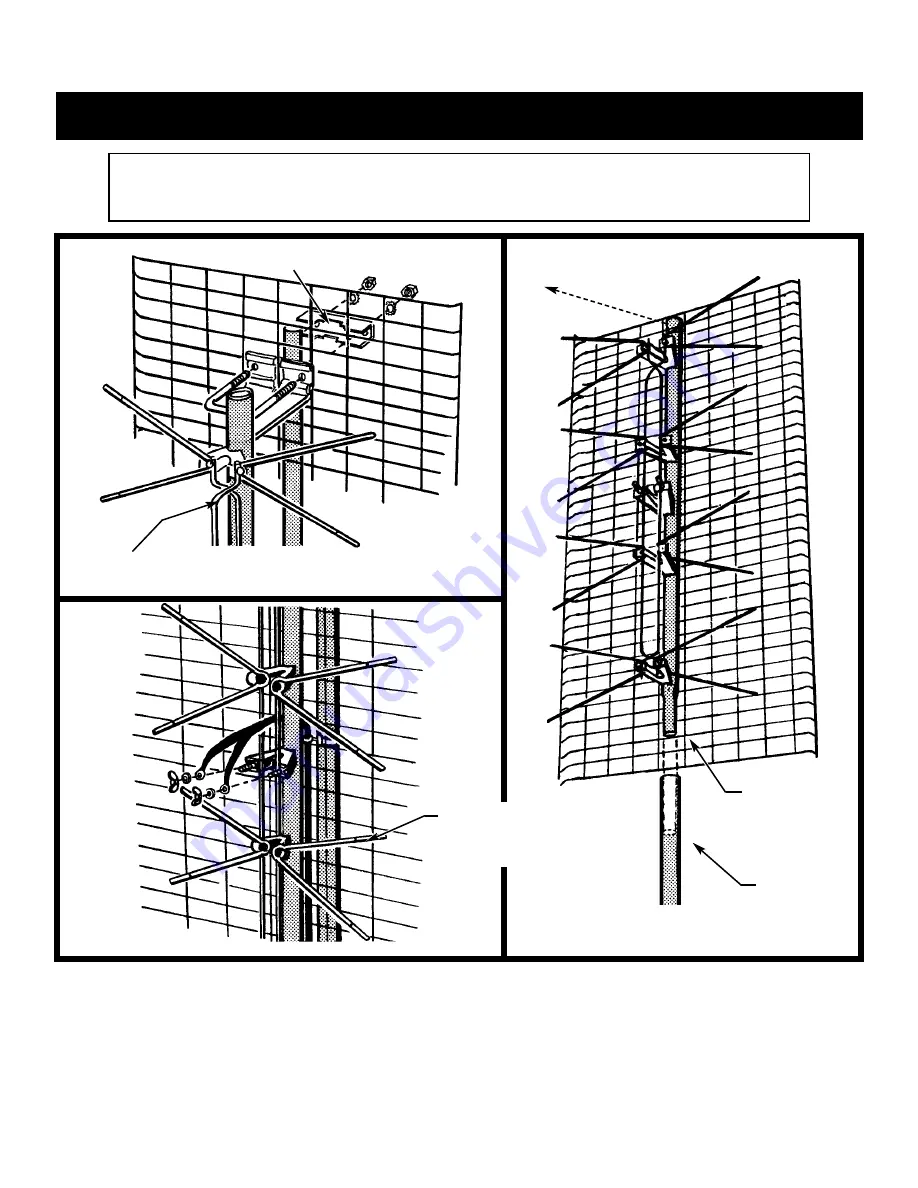 Channel Master 4221 Instruction Sheet Download Page 1