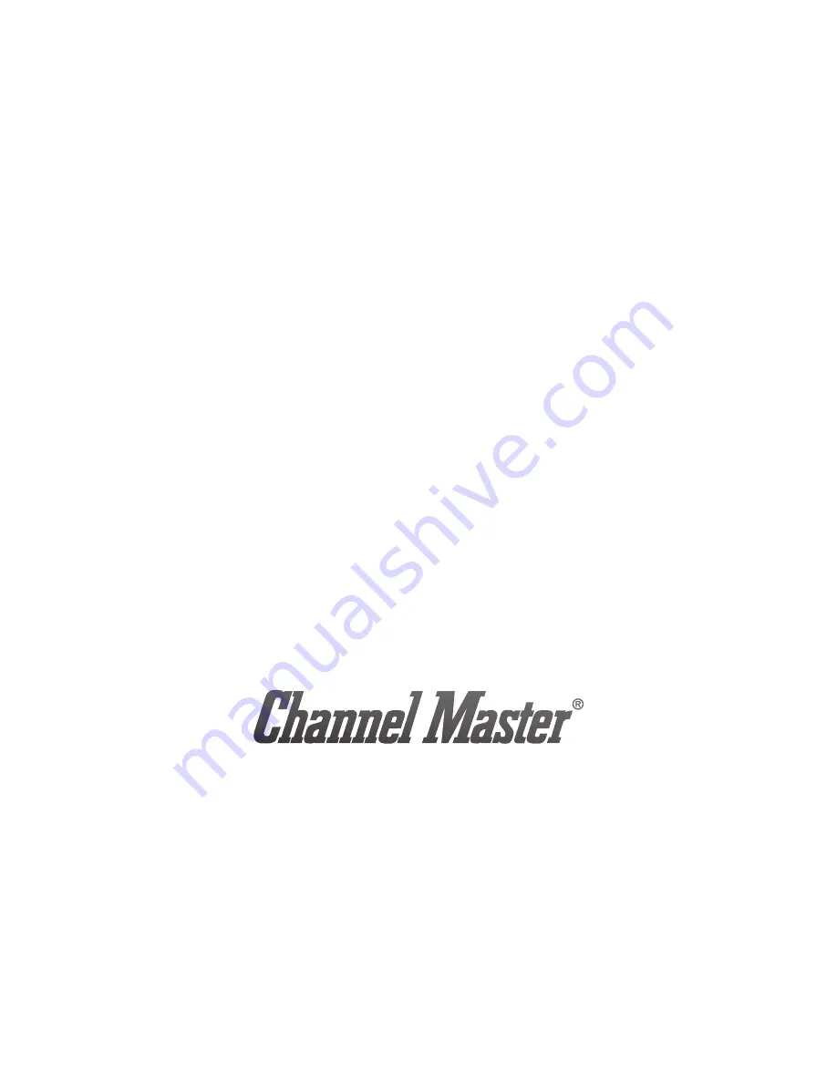 Channel Master Internet-to-tv CM-6100 Quick Start Manual Download Page 39