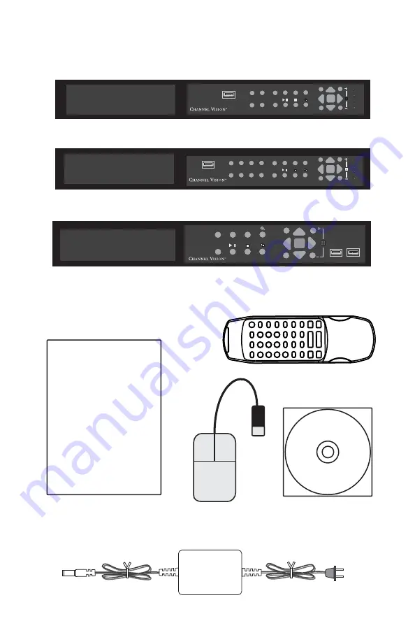 Channel Vision SD16 Скачать руководство пользователя страница 3