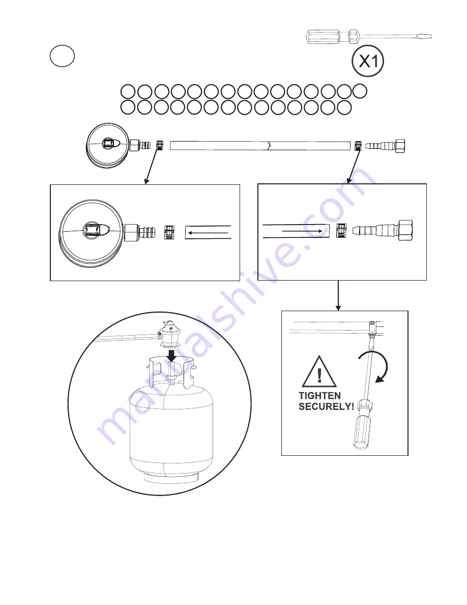 Char-Broil 15601901 Assembly Instruction Manual Download Page 14